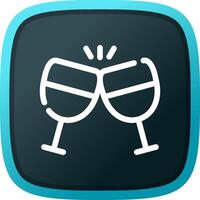 Wine Creative Icon Design vector