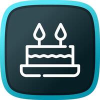 Cake Creative Icon Design vector