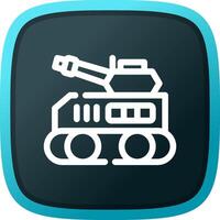 Tank Creative Icon Design vector