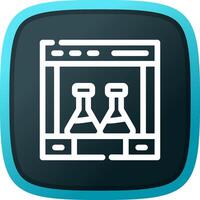 Chemistry Creative Icon Design vector