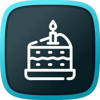 Cake Creative Icon Design vector