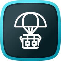 Airdrop Creative Icon Design vector