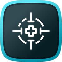 Target Creative Icon Design vector