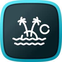 Island Creative Icon Design vector