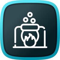 Cauldron Creative Icon Design vector