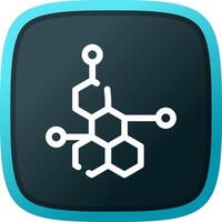 Molecule Creative Icon Design vector