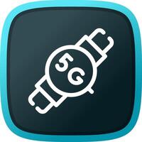 Smart Watch Creative Icon Design vector