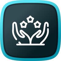 Prayer Creative Icon Design vector