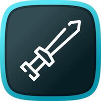 Sword Creative Icon Design vector