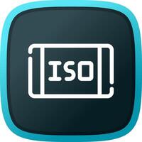 Iso Creative Icon Design vector