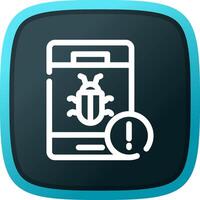 Bug Creative Icon Design vector