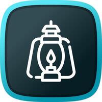 Lantern Creative Icon Design vector