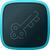 Door Key Creative Icon Design vector