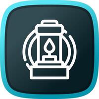 Lantern Creative Icon Design vector