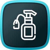 Shampoo Creative Icon Design vector