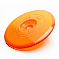 AI generated A frisbee isolated on a transparent background photo