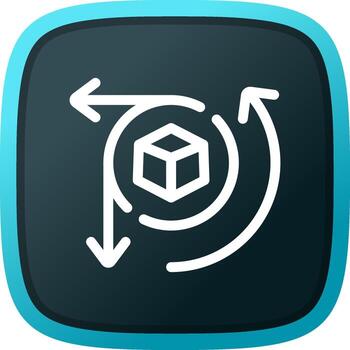 Modeling API Creative Icon Design vector