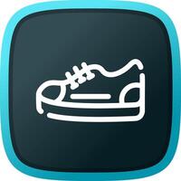 Baby Shoes Creative Icon Design vector