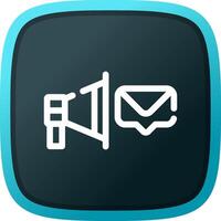 Email Direct Marketing Creative Icon Design vector