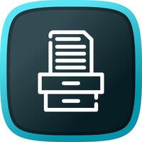 Project Inbox Creative Icon Design vector
