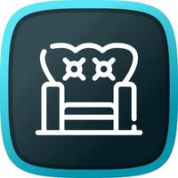 Armchair Creative Icon Design vector