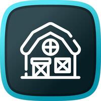 Barn Creative Icon Design vector