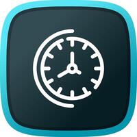 Timing Creative Icon Design vector