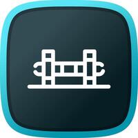 Dumbbells Creative Icon Design vector