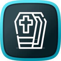 Coffin Creative Icon Design vector