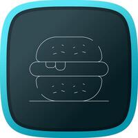 Burger Creative Icon Design vector