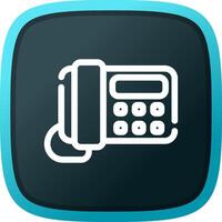 Phone Office Creative Icon Design vector