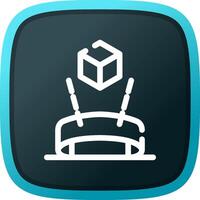 Head Up Display Creative Icon Design vector