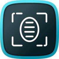 Biometrics Creative Icon Design vector