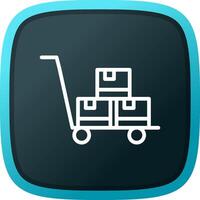 Trolley Creative Icon Design vector