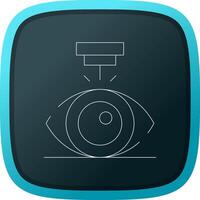 Laser Vision Correction Creative Icon Design vector