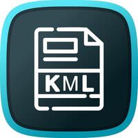 KML Creative Icon Design vector