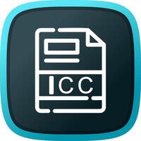 ICC Creative Icon Design vector