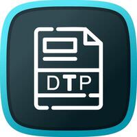 DTP Creative Icon Design vector