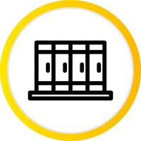 Locker Creative Icon Design vector