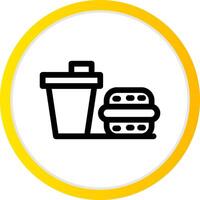 Take Away Creative Icon Design vector