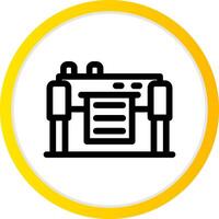Plotter Creative Icon Design vector