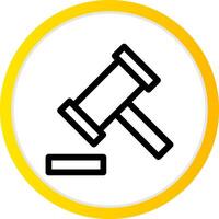 Law Creative Icon Design vector