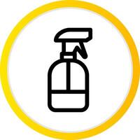 Spray Bottle Creative Icon Design vector