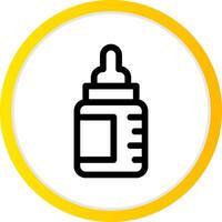 Feeding Bottle Creative Icon Design vector