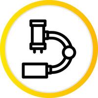 Microscope Creative Icon Design vector