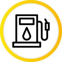 Petrol Creative Icon Design vector