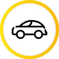 Taxi creativo icono diseño vector