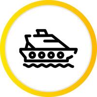 Ship Creative Icon Design vector