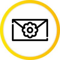 Envelope Creative Icon Design vector