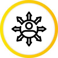 Influence Creative Icon Design vector